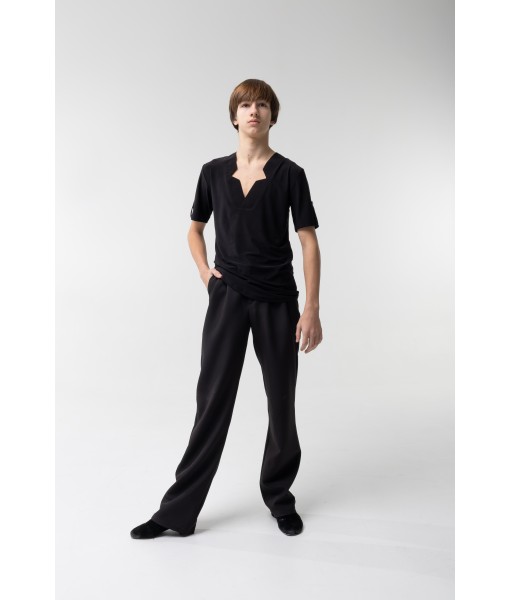 Брюки латина з защипами з костюмки "барбі"