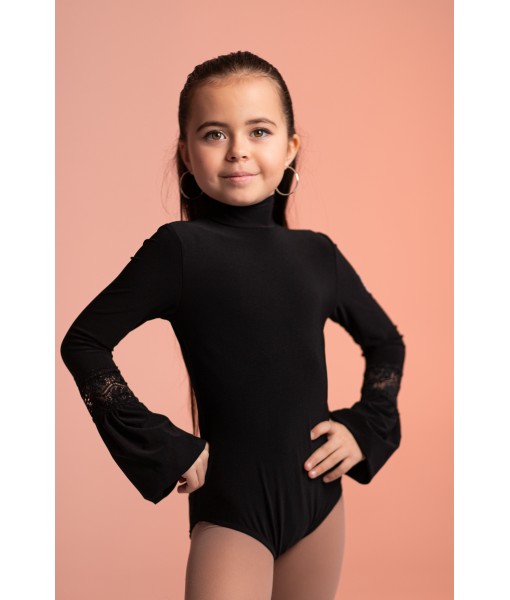 Боді дитячий з мереживом на рукавах