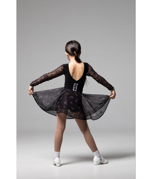 Спідниця з шортами з метеликами