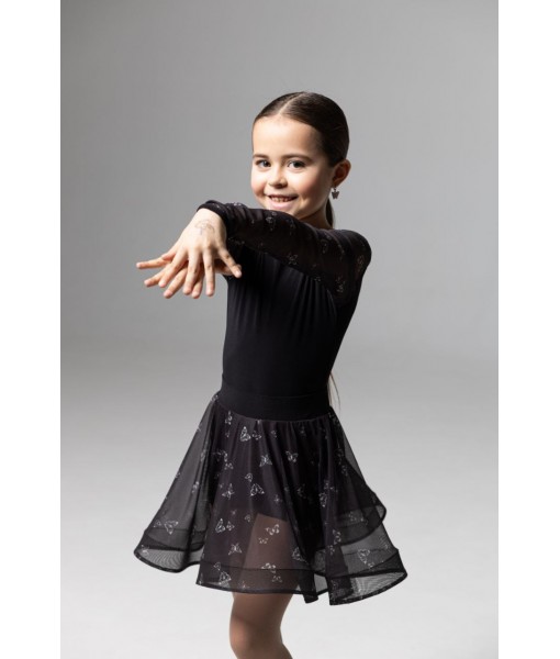 Спідниця з шортами з метеликами