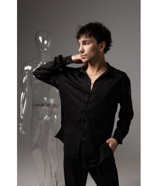 Сорочка зі шнурівкою