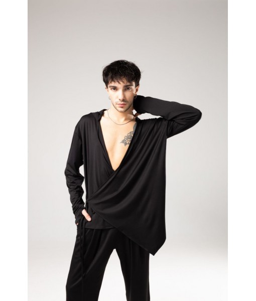 Туніка на запах з капюшоном