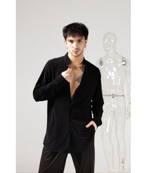 Сорочка з сіткою на спині